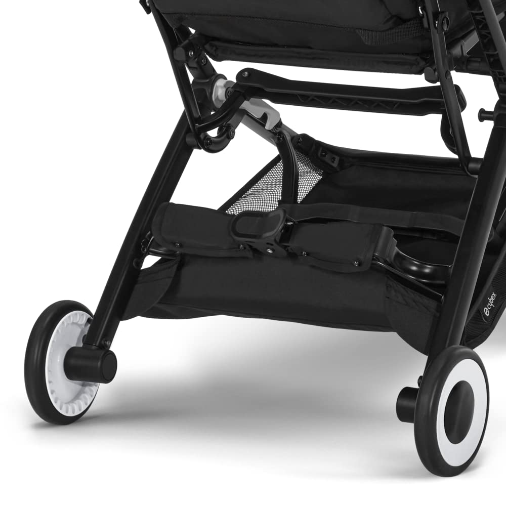 CYBEX Gold Pushchair Dragonfly with One-Pull Harness, From Approx. 6 Months to 4 Years (max. 22 kg), Ultralight (Only 6 kg), Fog Gray (Grey with Silver Frame) 