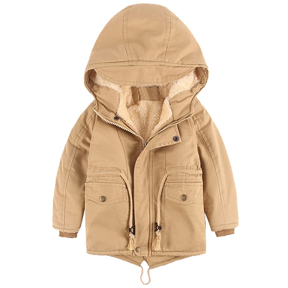 Winter Jacket for Boys and Girls, Warm Hoodie Outfits, Thick Coat, Baby Winter Coats
