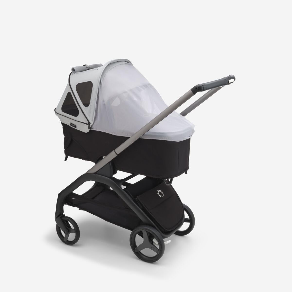 Bugaboo Dragonfly Sonnendach mit Lüftungsfenstern, ausziehbar für zusätzlichen und optimalen Sonnenschutz, wasserabweisend, Deep Indigo