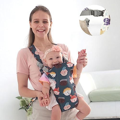 Babytrage,Babytrage Neugeborene ab Geburt,Tragetuch Baby Nugeboren,Atmungsaktive Baby Tragetuch,Babyrückentragen 0-15Kg,Neugeborene Verstellbare Babytrage