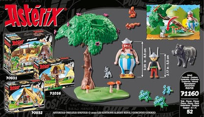 PLAYMOBIL Asterix 71542 Roman Camp, Exciting Conquest of the Camp by the Gauls, Includes Magic Potion for More Body Strength, Detailed Toy for Children from 5 Years