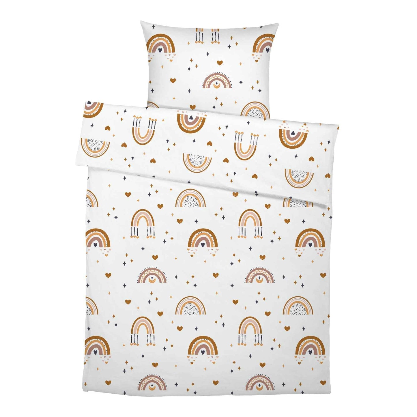 “Boho Rainbow" Premium Kinderbettwäsche