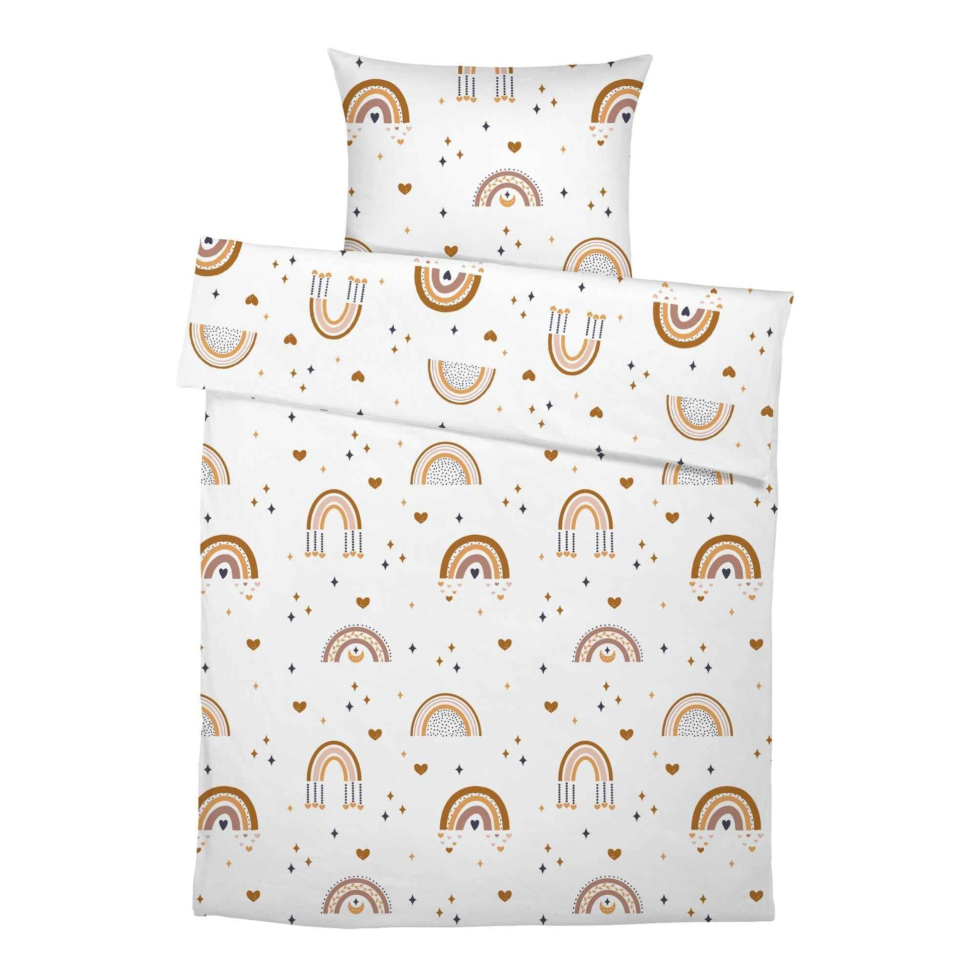 “Boho Rainbow" Premium Kinderbettwäsche