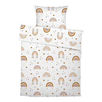 “Boho Rainbow" Premium Kinderbettwäsche