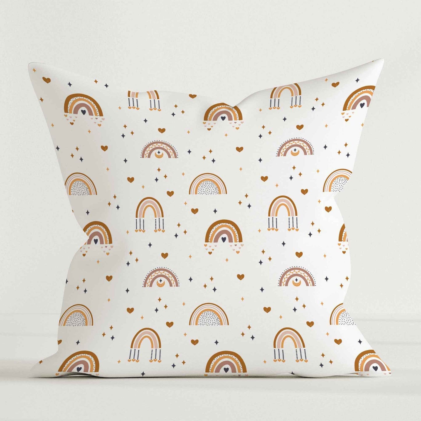 “Boho Rainbow” Premium Kinder Dekokissen