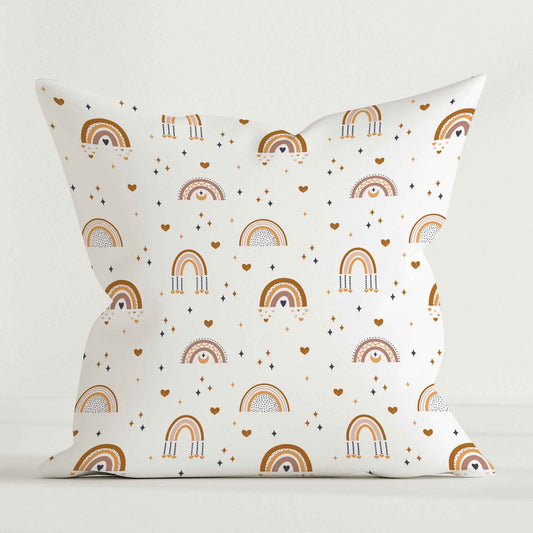“Boho Rainbow” Premium Kinder Dekokissen
