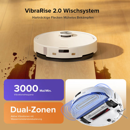 Roborock Q10 S5 Set Saug- und Wischroboter mit zusätzlichem Wischtuch*2 Stk.
