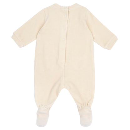 Chicco, Babystrampler Aus Warmem Und Weichem Nicki, Mit Praktischer Schrittöffnung, Ideal Für Den Winter, Babykleidung für 0-24 Monate, Designed in Italy