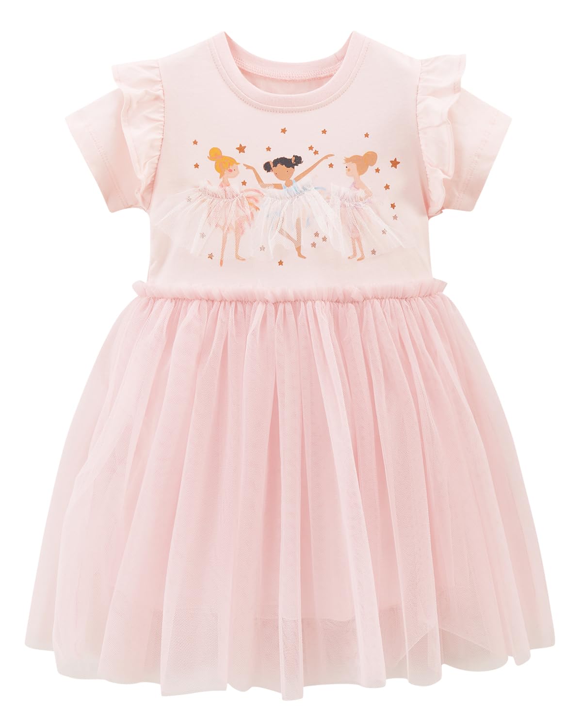 Kleinkind Mädchen Kurze Ärmel Ostern Kleid Baumwolle lässig Jersey Shirt Playwear Applique Kleid
