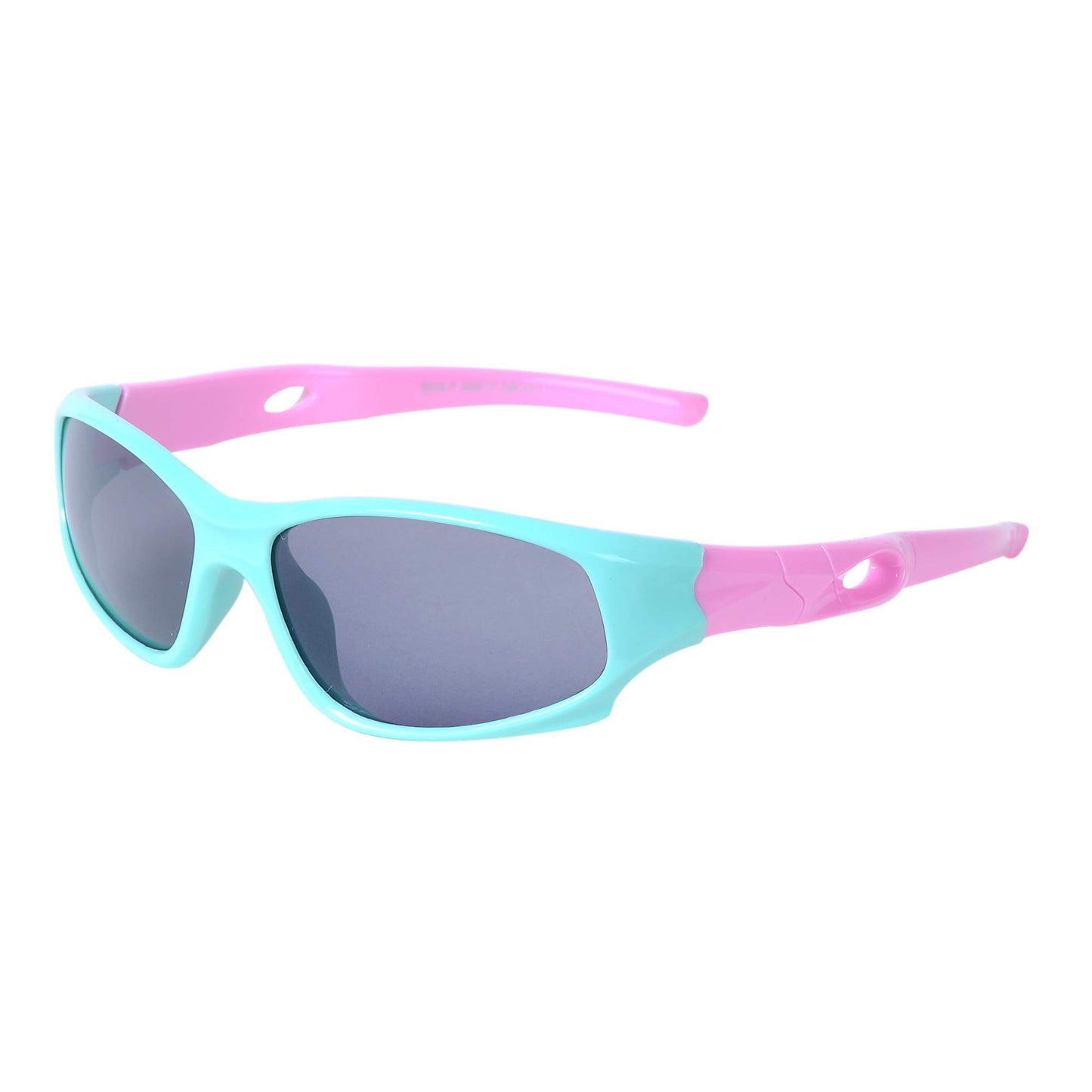 Sport-Sonnenbrille für Kinder, polarisiert, bruchsicher, für Jungen und Mädchen (3-12 Jahre) + Brillenbänder + Brillenetui