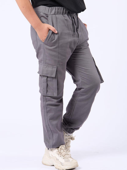 NATUST Jungen Cargohose Kinder Freizeithose mit Elastischem Bund