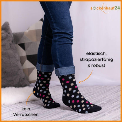 10 Paar Kinder Socken Jungen & Mädchen Baumwolle Kindersocken