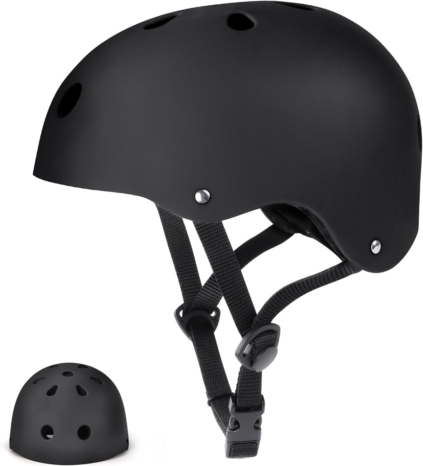 Flintronic Children's Bicycle Helmet, Children's Helmet, Bicycle Helmet for Children, Adjustable Skateboard Helmet for Bicycle, Skateboard, Scooter, Skating, Scooter, BMX for 2-13 Years