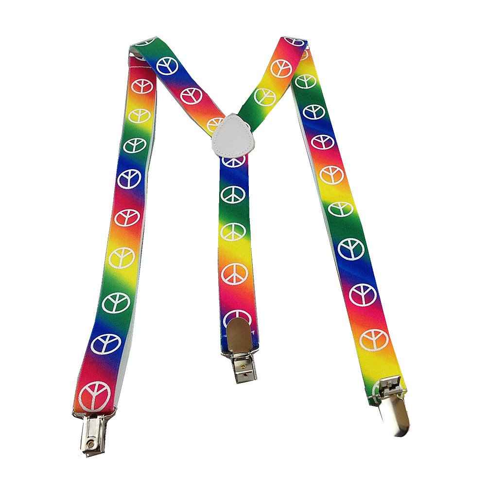 Long Kids Y Shape 3 Clips Elastic Slim Braces