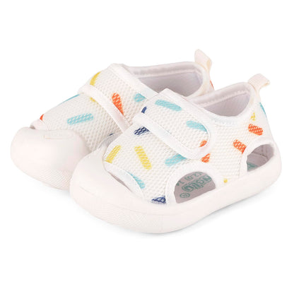Cheerful Mario Babyschuhe 0-3 Jahre Sport Sandalen für Jungen und Mädchen – Lauflernsandalen für Kleinkinder Sommer Barfußschuhe Erste Schuhe