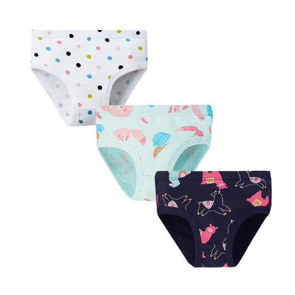 JackLoveBriefs Mädchen Unterhosen Bequeme Slips Baumwolle