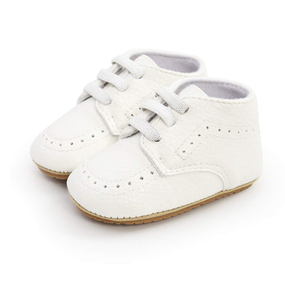 RVROVIC Babyschuhe Anti-Rutsch Oxford Loafer Flats für Jungen und Mädchen aus PU Leder mit weicher Sohle