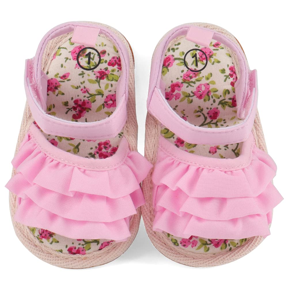 CHEERFUL MARIO Babyschuhe für Mädchen – Sommer Sandalen Lauflernschuhe für Baby Mädchen