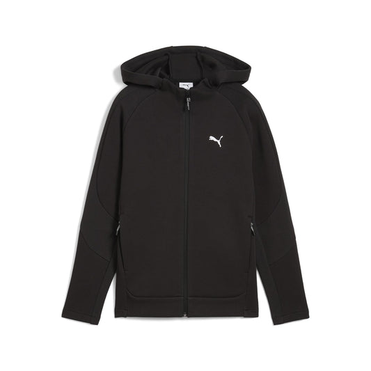 PUMA Boys' Evostripe Full-Zip Hoodie Dk B Sweat Jackets (1 Pack) 