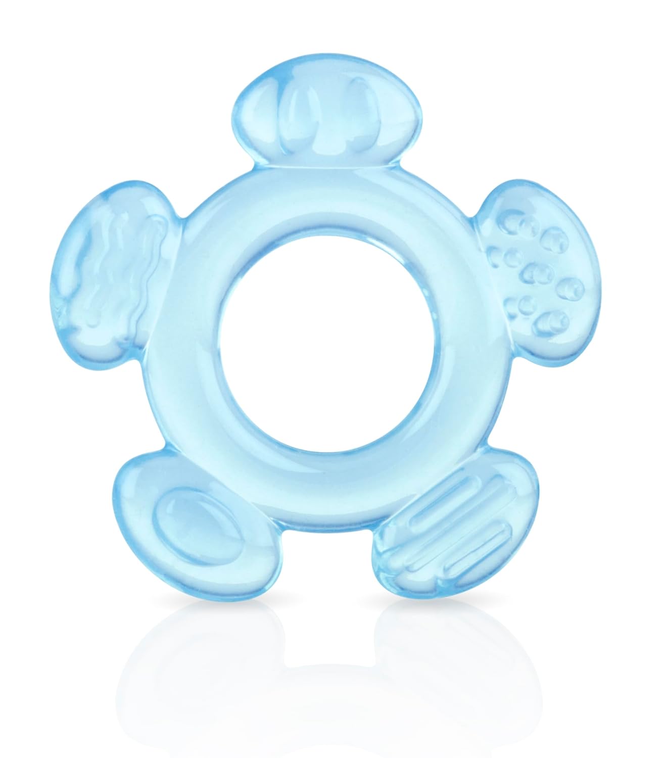 Nuby - 3-stufige Beißringe - 3 Beißringe zur Stimulation des Zahnfleisches und zur Linderung von Zahnungsschmerzen - Beißspielzeug für Babys - BPA-frei - 3+ Monate