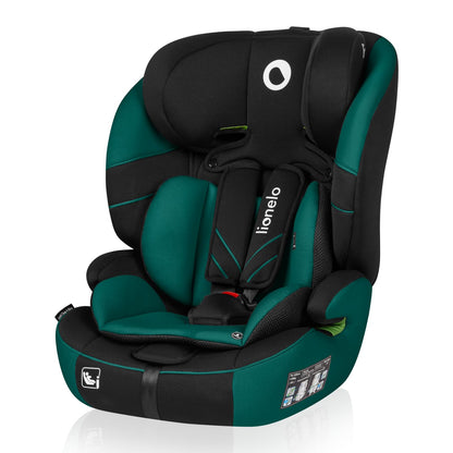 LIONELO LEVI I-SIZE 76-150 cm Kinderautositz, Gruppe 1 2 3, Seitenschutz, 10 Grad Kopfstützenverstellung Bequeme Armlehnen Verstellbare Rückenlehne, R129 i-Size - Meloni2