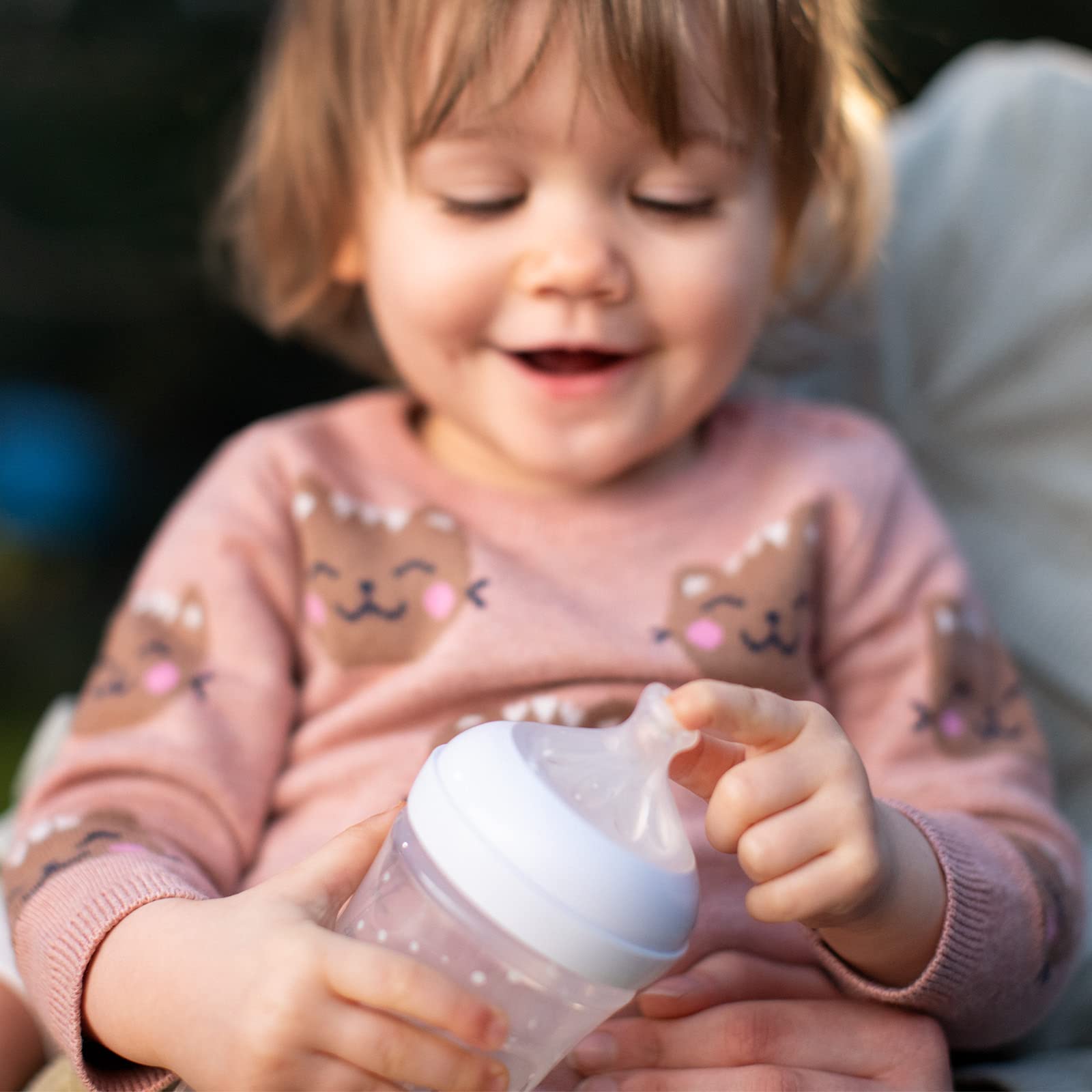 Philips Avent Babyflaschen Natural Response – 3x Babyflaschen, 260 ml, für Neugeborene ab 1 Monat, BPA-frei (Modell SCY903/03) - Meloni2