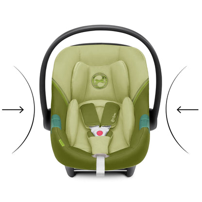 CYBEX Gold Babyschale Aton S2 i-Size, Ab Geburt bis ca. 24 Monate, Max. 13 kg, Inkl. Neugeboreneneinlage, SensorSafe kompatibel, Ocean Blue - Meloni2