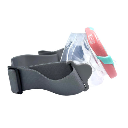 EasyDive Snorkel Set Children's Snorkel Mask with Elastic Band Anti-Fog Diving Mask Diving Mask Dry Silicone Material Snorkelling Set for Boys Girls