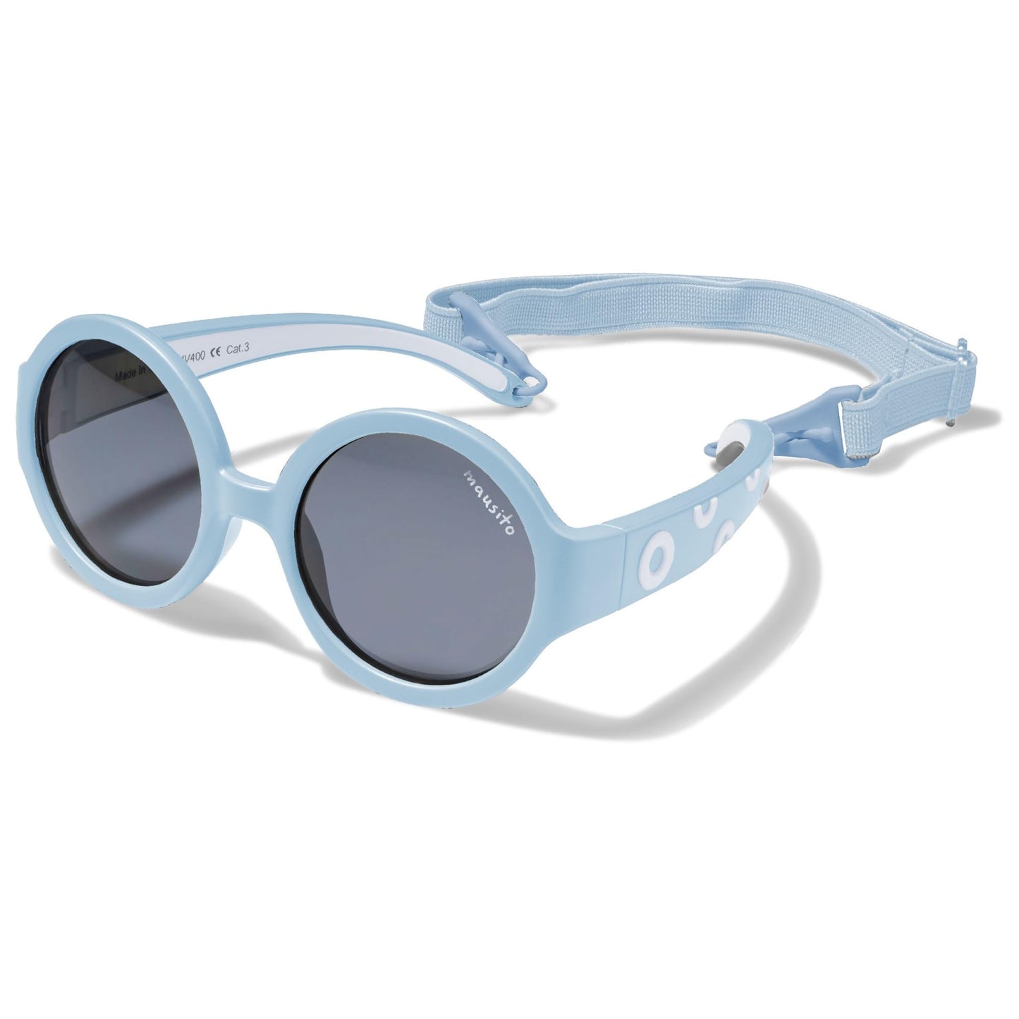 Mausito Sonnenbrille Kinder 6-24 Monate & 2-5 Jahre | VERGLEICHSSIEGER Kindersonnenbrille 100% UV-Schutz | BIEGSAM | Schadstofffreie Kindersonnenbrillen mit Band | Europäisches Design für Kinder