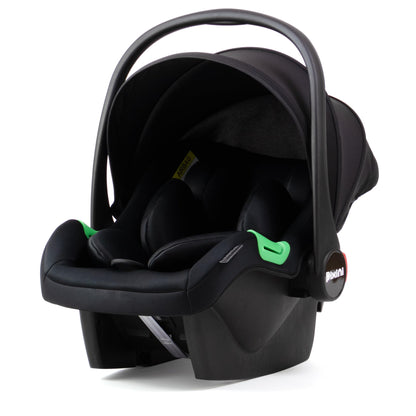 Pixini Neyla Combi Pushchair with Accessories (3-in-1 Set with Baby Seat Black/Black)