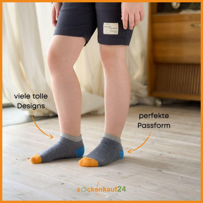 10 pairs of children's sneaker socks boys &amp; girls cotton children's socks 