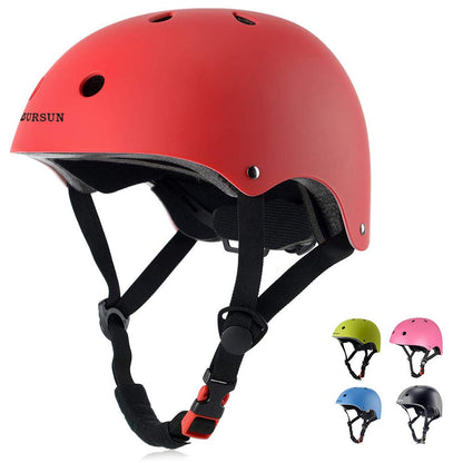 BURSUN Kinder Fahrradhelm Kinderhelm Skaterhelm für Alter 2-16 Jahre Jungen Mädchen, Kinderhelm für Fahrrad Roller Skateboard Scooter Roller Skating