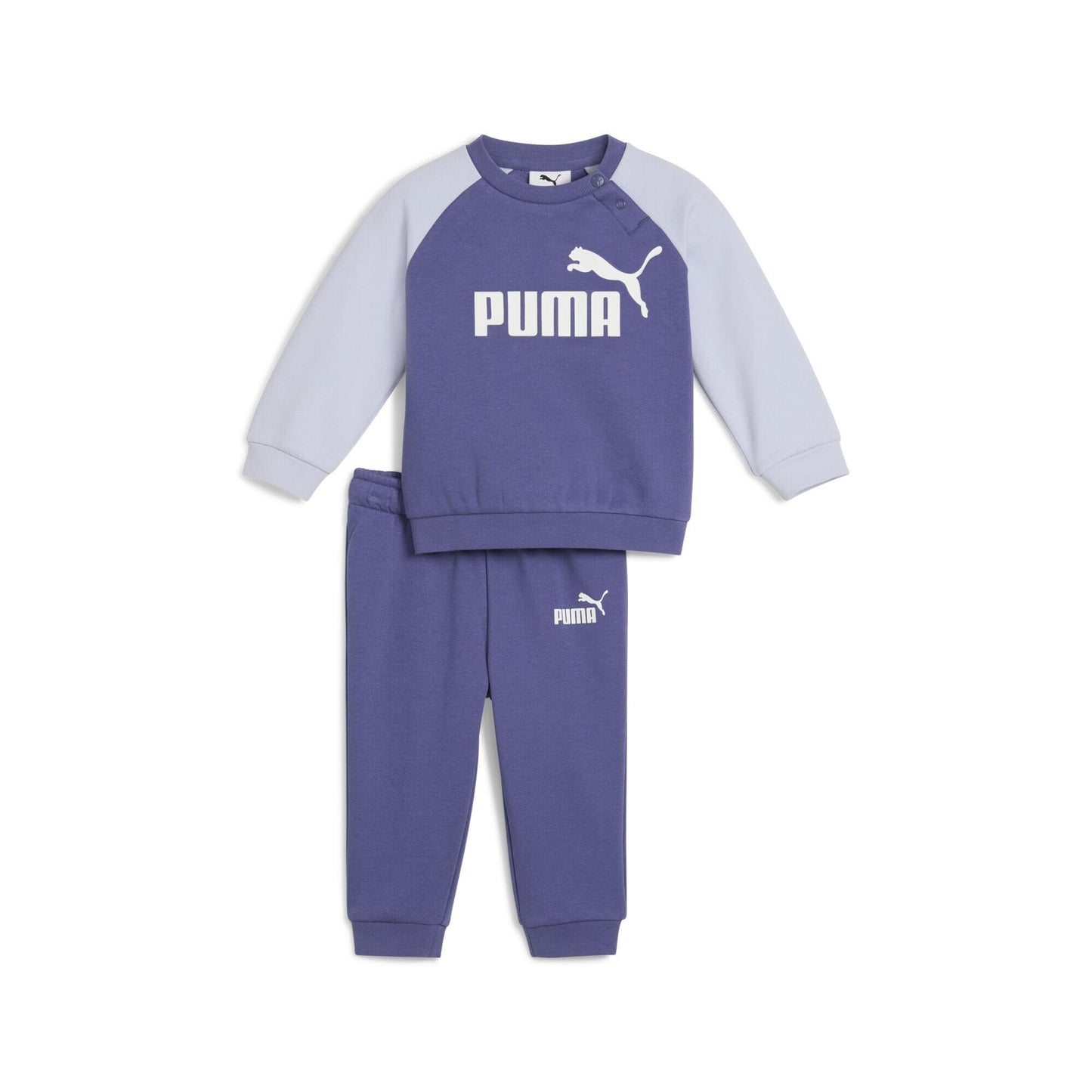 PUMA Unisex Baby Minicats Ess Raglan Crew Set Fl Inf Gestrickte Anzüge