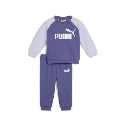 PUMA Unisex Baby Minicats Ess Raglan Crew Set Fl Inf Gestrickte Anzüge