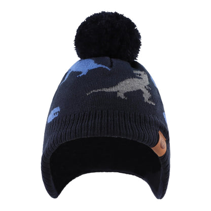 XIAOHAWANG Baby Strickmütze Winter Babymütze Junge Warme Kindermütze Junge Beanie Mütze Dicke Wintermütze für Herbst,Winter