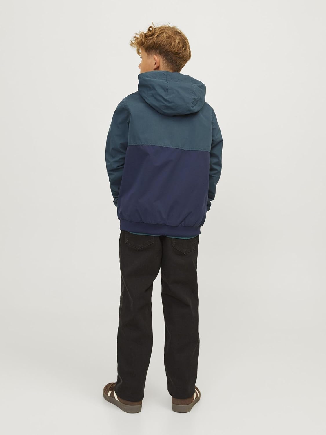 JACK &amp; JONES Jjerush Blocking Hood Bomber Sn Jr Boys Jacket 