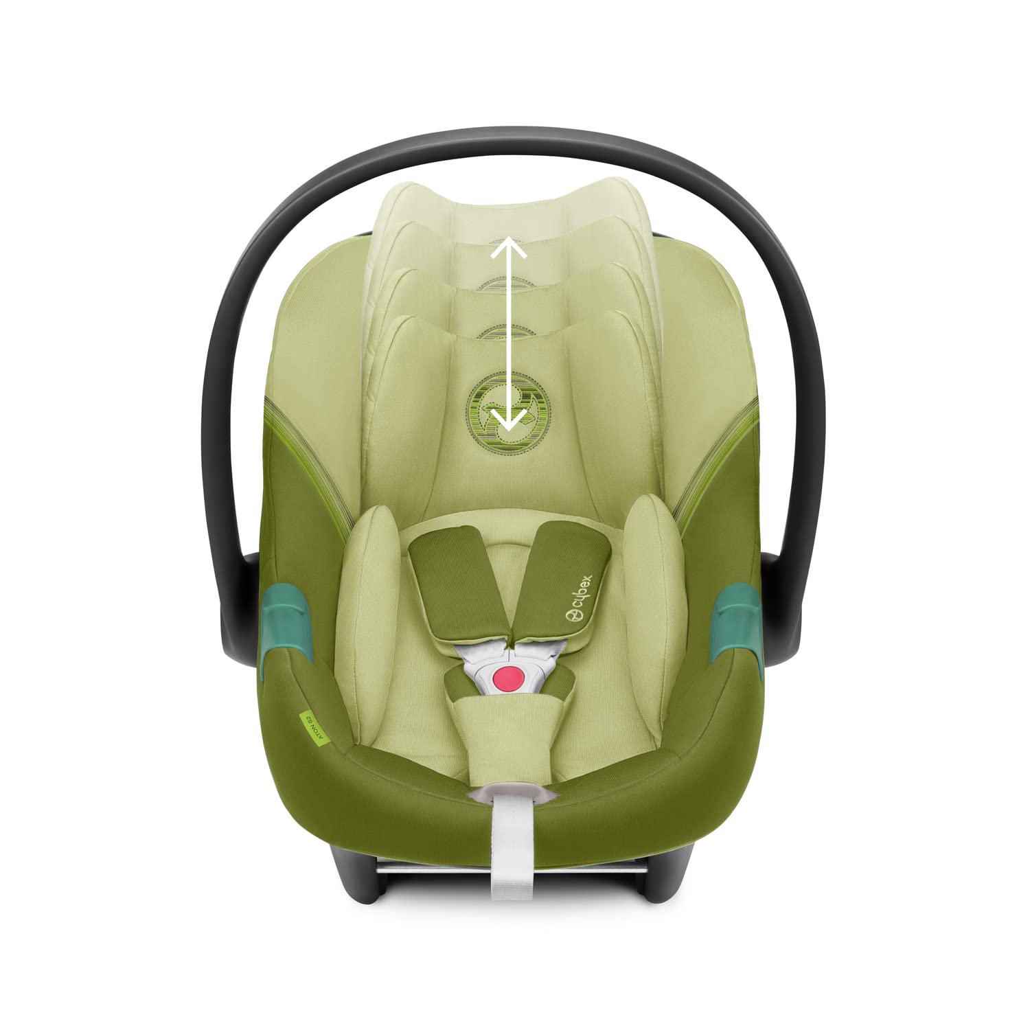 CYBEX Gold Babyschale Aton S2 i-Size, Ab Geburt bis ca. 24 Monate, Max. 13 kg, Inkl. Neugeboreneneinlage, SensorSafe kompatibel, Ocean Blue - Meloni2