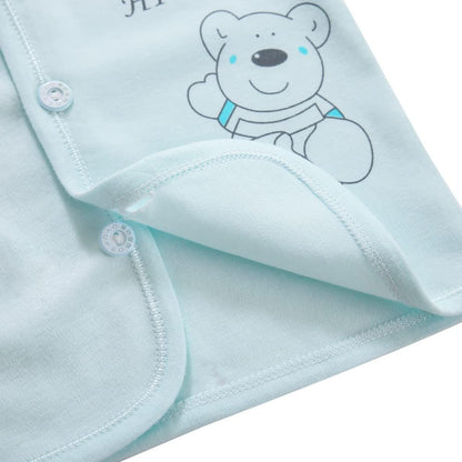 5 Stück Neugeborenen 0-3 M Jungen Mädchen Baby Baumwolle Kleidung Tops Hut Hosen Anzug Outfit Sets Eine Größe