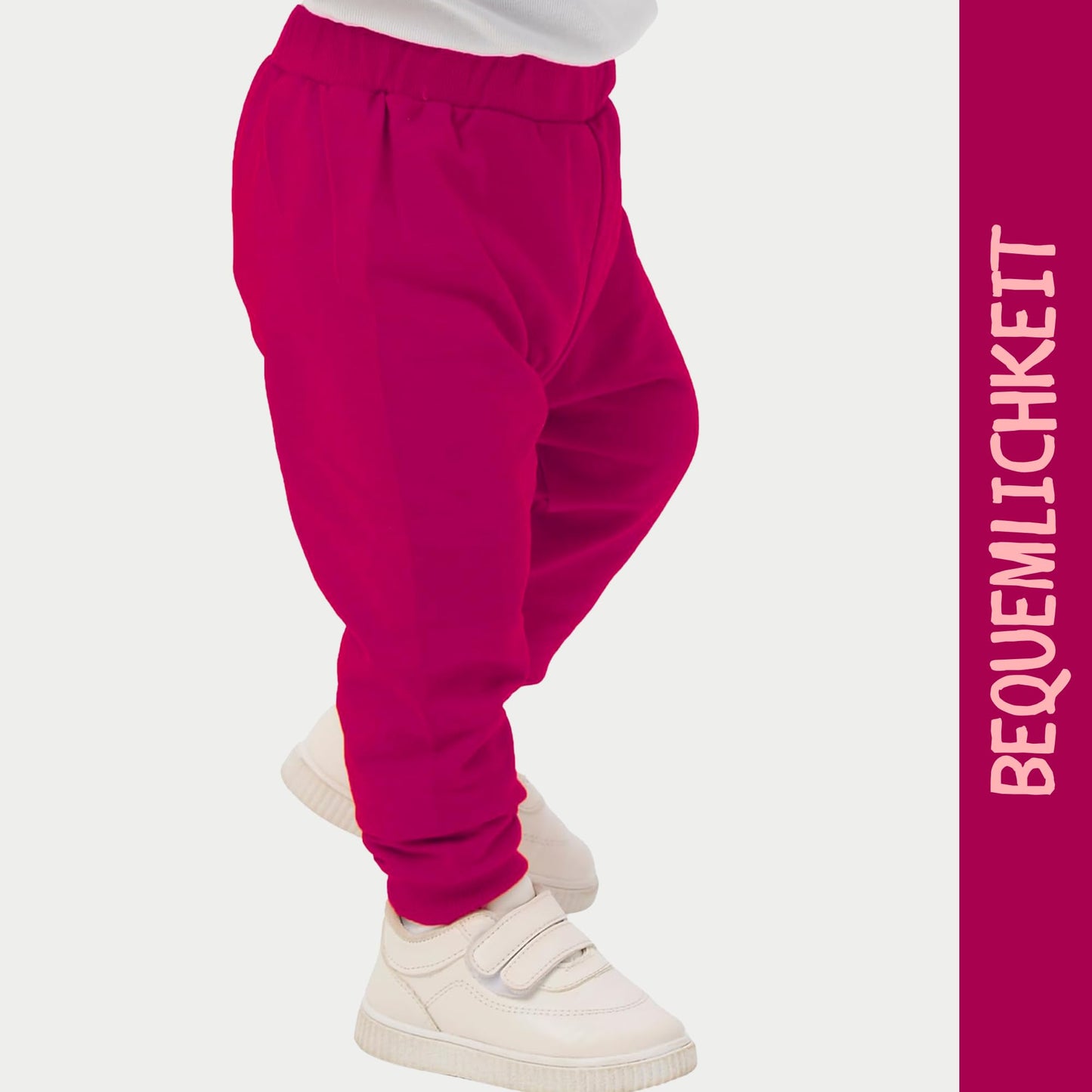 100% Baumwolle Babyhosen Kinderhosen | 2 er-Pack Lässig Sweathose Weiche und Bequeme Babykleidung für Jungen und Mädchen