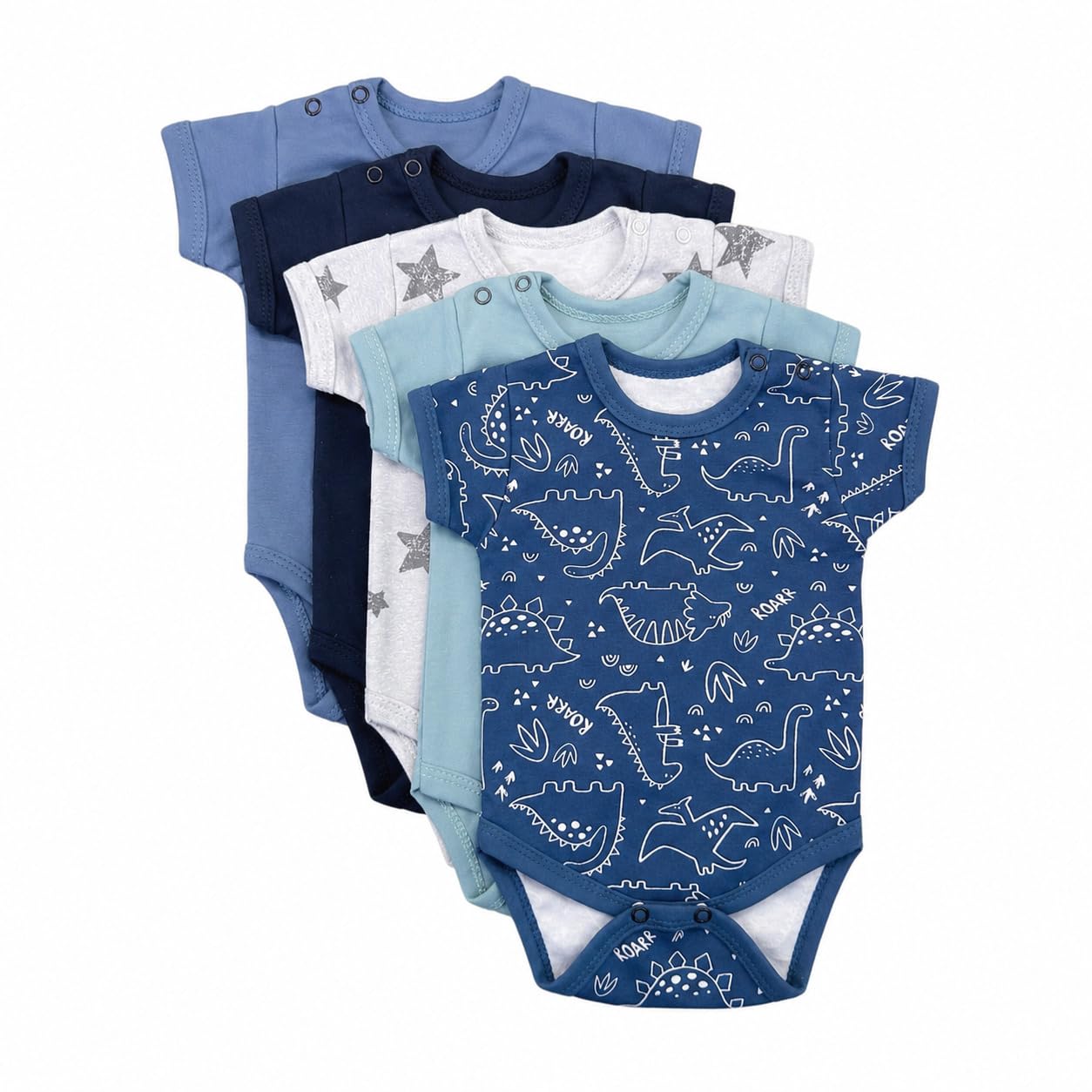 Baby Jungen Kurzarmbody Reine Baumwolle Body Set