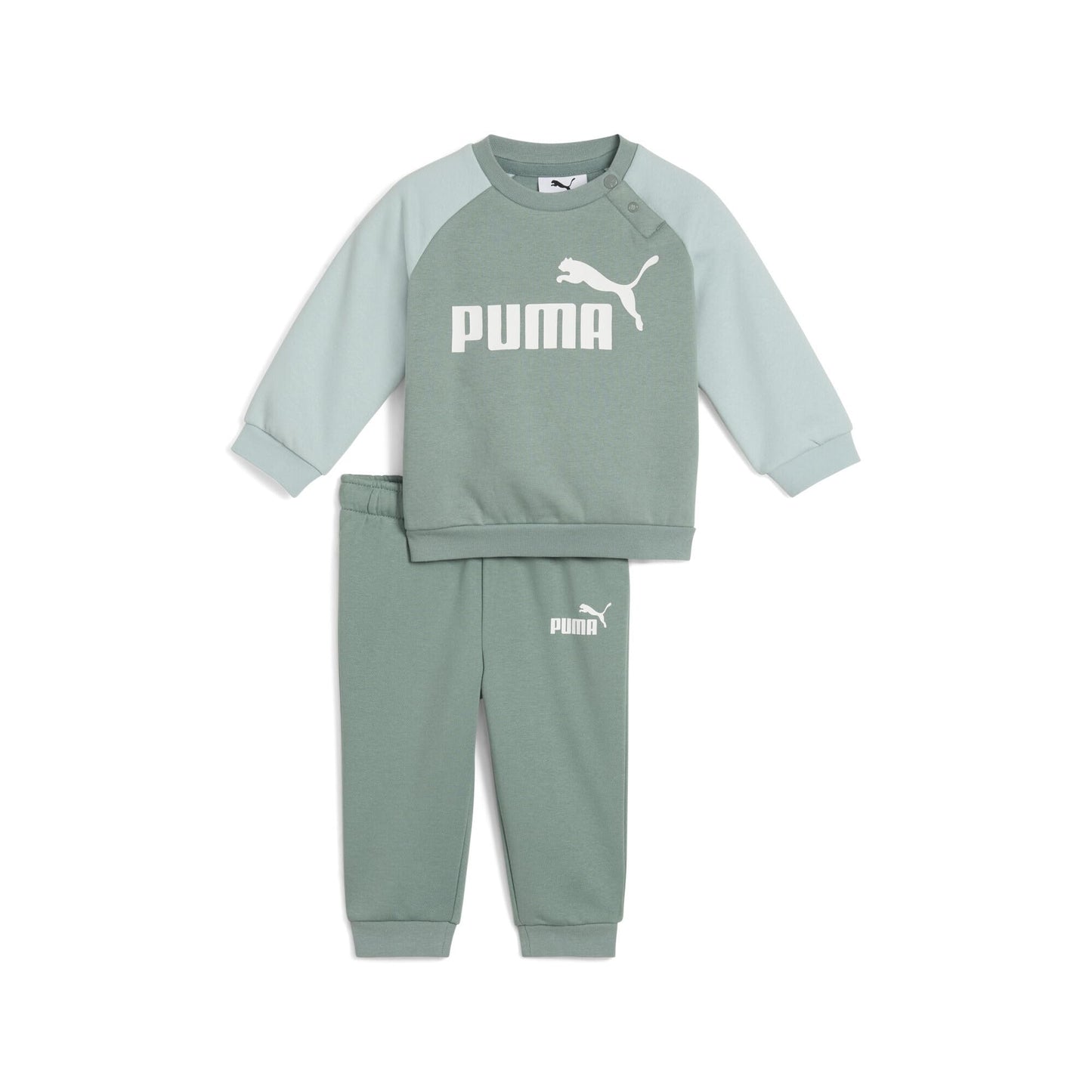PUMA Unisex Baby Minicats Ess Raglan Crew Set Fl Inf Gestrickte Anzüge