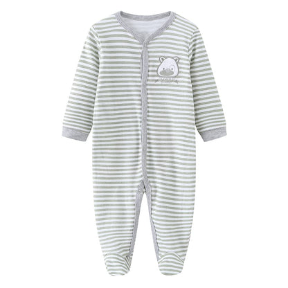 Chamie Strampler für Babys, Strampler, langärmelig, Baumwolle, 0–3 m/3–6 m/6–9 m/9–12 m