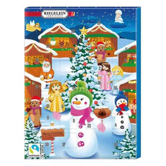 Riegelein Confiserie Chocolate Advent Calendar, 75 g