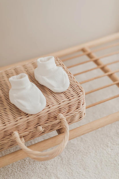 Generisch Baby Krabbel- Hausschuhe - Schuhe Neugeborene - Baumwolle - Diverse Farben - Mädchen - Jungs