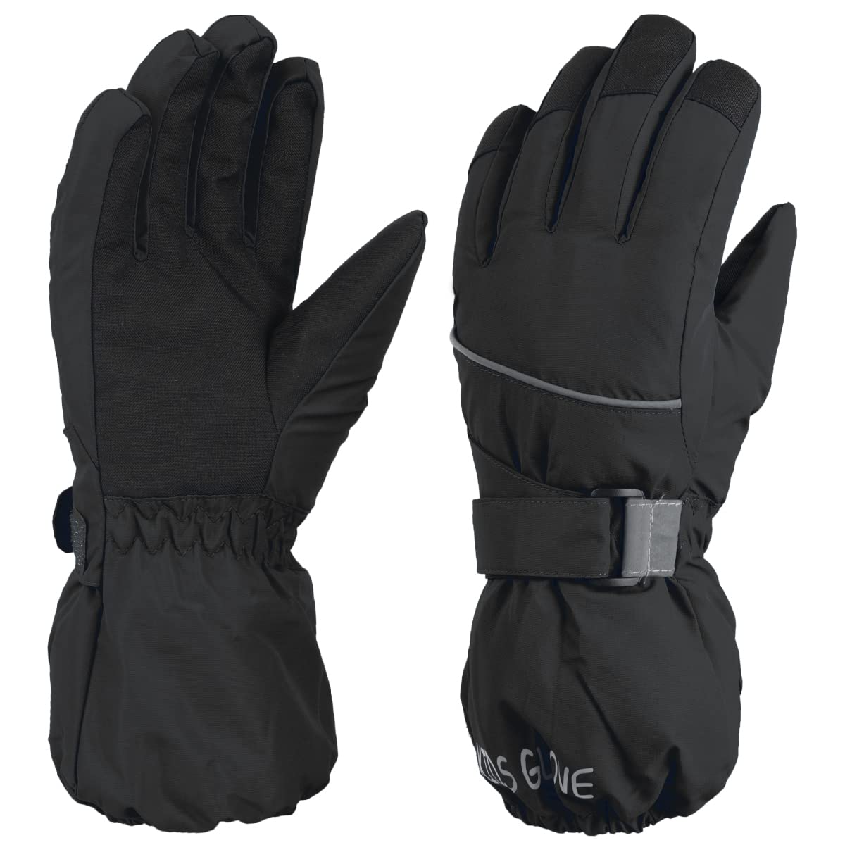 TRIWONDER Children's Ski Gloves, Thermal Fleece Gloves, Warm Winter Gloves for Boys and Girls