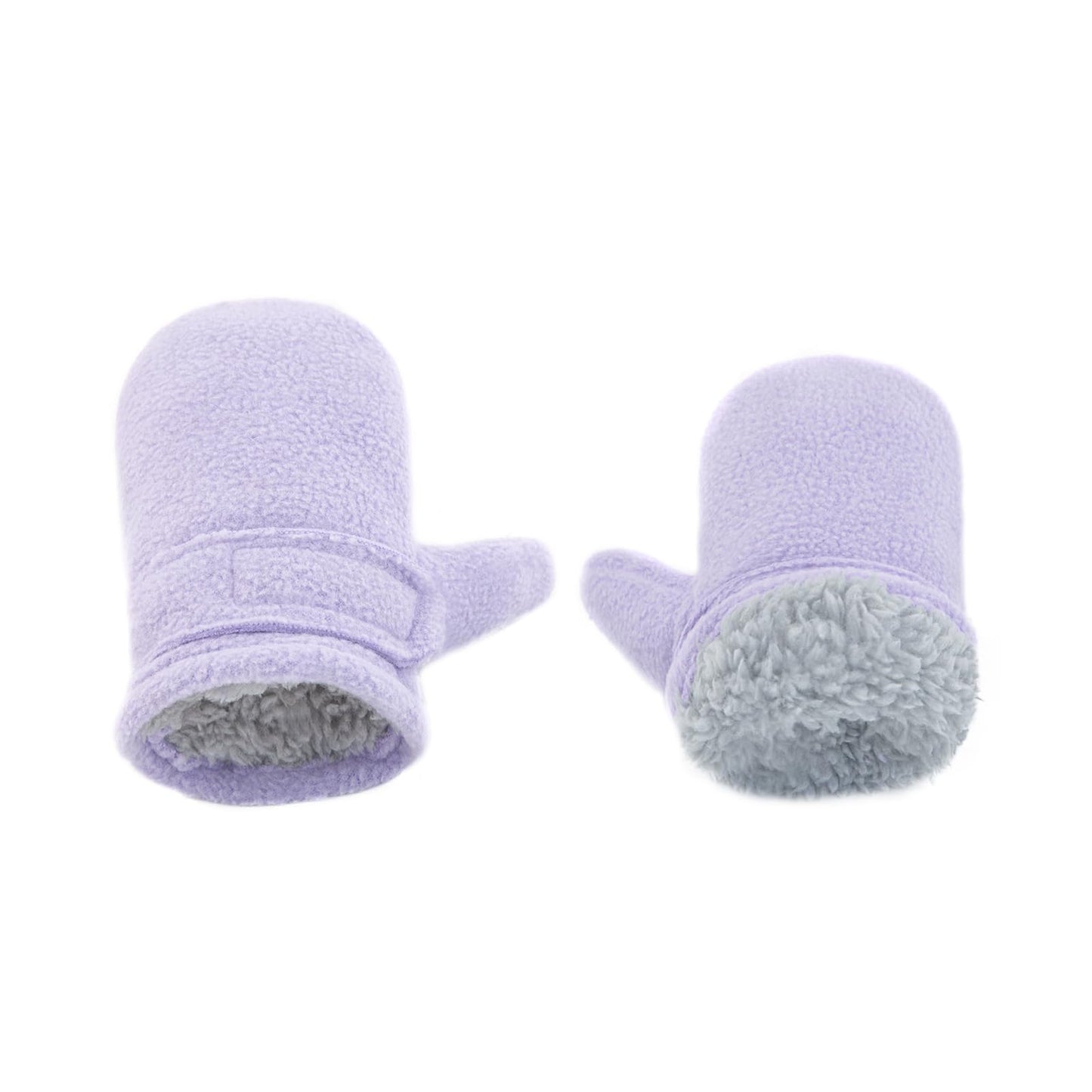 SEYUFN Baby Winter Gloves Fleece Lining Toddler Boys Warm Soft Baby Girls Adjustable Gloves Outdoor Gloves