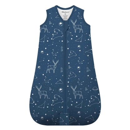 Mosebears Baby Sleeping Bag Winter 2.5 Tog, 100% Cotton Baby Winter Sleeping Bag for Babies 0-24 Months, M (6-12 Months)