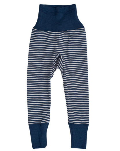 Cosilana, Baby Navel Waistband Trousers 70% Wool 30% Silk