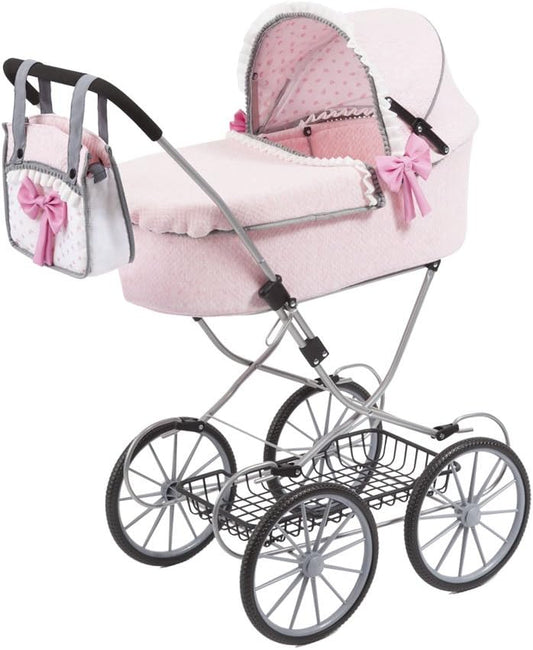 CLAUDIO REIG Pram Dolls bebe-paseo, Pink (rer12151)