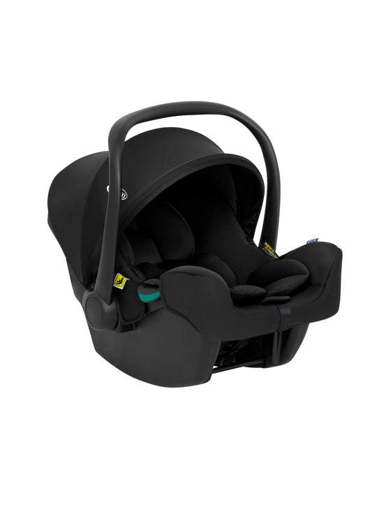Graco SnugLite™ i-Size R129 Babyschale, ab Geburt bis ca. 12 Monate (40 bis 75 cm), leicht, kompatibel mit ISOFIX-Basisstation SnugTurn™ i-Size R129 (separat), Neugeboreneneinlage, schwarz, Midnight - Meloni2